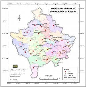 population centers - gm kosova